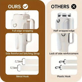 40oz Insulated Cup Sleeve with Handle - Pink